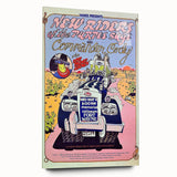 New Riders of the Purple Sage Concert Poster – Vintage 1970s Art
