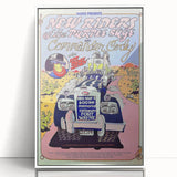 New Riders of the Purple Sage Concert Poster – Vintage 1970s Art