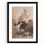 Romanticism Art - Don Juan and the Commander’s Statue by Fragonard