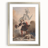 Romanticism Art - Don Juan and the Commander’s Statue by Fragonard