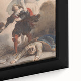 Romanticism Art - Don Juan and the Commander’s Statue by Fragonard