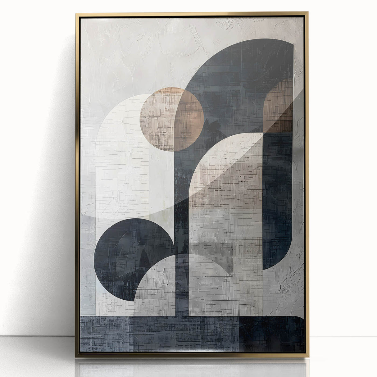 Acrylic and Canvas Art for Dining Spaces - Geometric Wall Décor