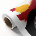Modern Abstract Wall Art – Bold Fiery Passion Contemporary Canvas