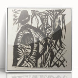 Expressionist Art: Still Life with Bowl and Fruit by Kirchner