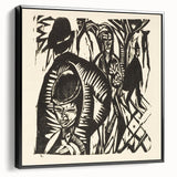 Expressionist Art: Still Life with Bowl and Fruit by Kirchner