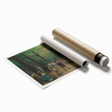 Impressionist Park Scene Wall Art - Glackens' Luxembourg Gardens Print
