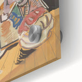 Expressionist Art: Still Life with Wine Glass and Fruit by Kirchner