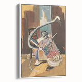 Expressionist Art: Still Life with Wine Glass and Fruit by Kirchner