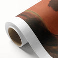 Impressionist Portrait Wall Art - Degas' Madam Camus in Red Print