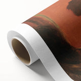Impressionist Portrait Wall Art - Degas' Madam Camus in Red Print