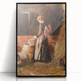 Rustic Farm Art Print - Fresh Eggs by Winslow Homer - Countryside Realism