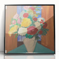 Modern Expressionism Floral Wall Art - Vibrant and Captivating