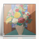 Modern Expressionism Floral Wall Art - Vibrant and Captivating