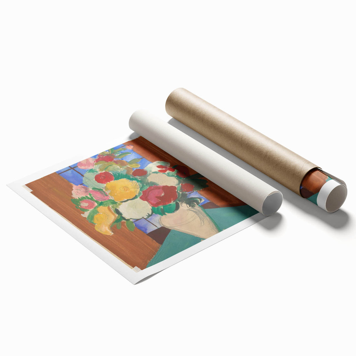Modern Expressionism Floral Wall Art - Vibrant and Captivating