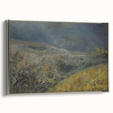 Romanticism Art - Motif from the Belianske Tatras by László Mednyánszky