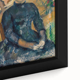 Impressionist Portrait - Madame Cézanne in Conservatory by Cézanne Art