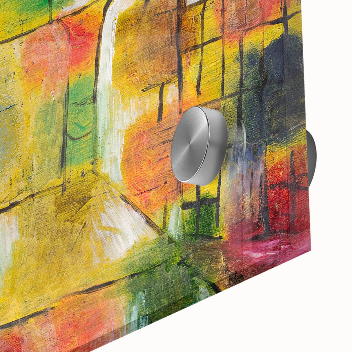 Abstract Modern Art with Nature and Architecture - Trendy Wall Decor