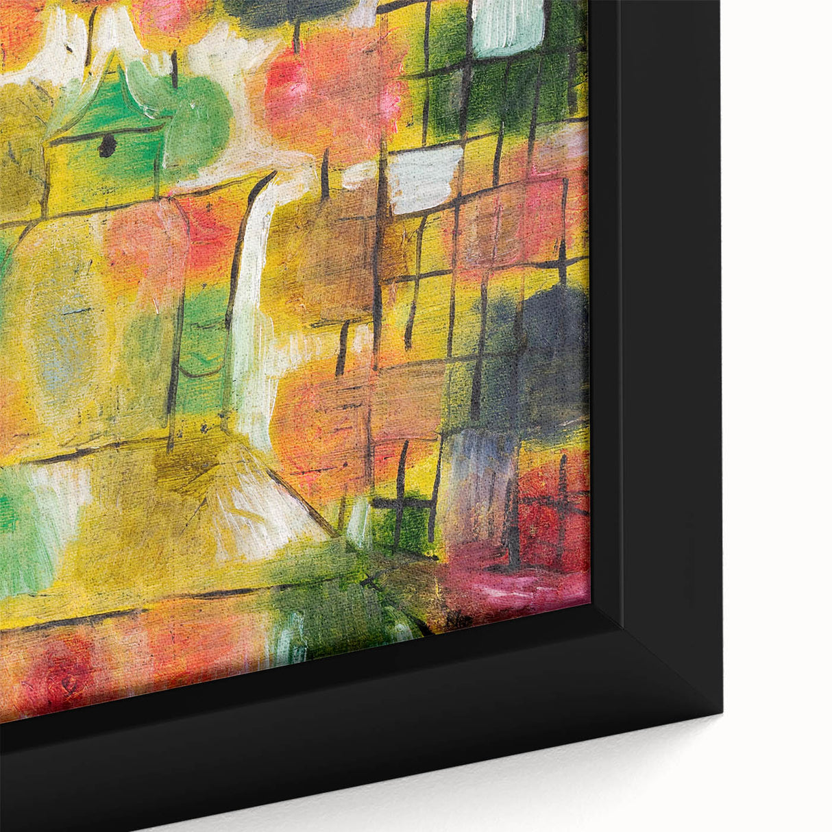 Abstract Modern Art with Nature and Architecture - Trendy Wall Decor