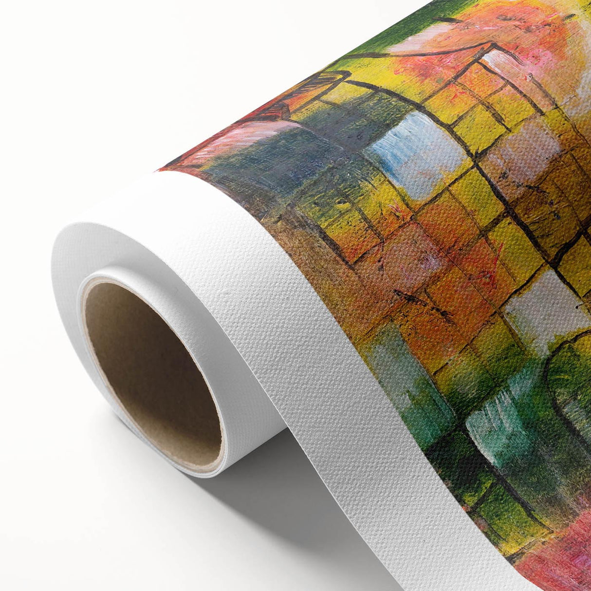 Abstract Modern Art with Nature and Architecture - Trendy Wall Decor
