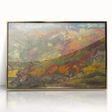 Expressionist Art - Summer by Arnold Peter Weisz-Kubínčan