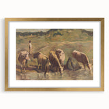 Expressionist Art of Summer Herds | Contemporary Expressionism Wall Art
