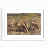 Expressionist Art of Summer Herds | Contemporary Expressionism Wall Art