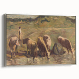 Expressionist Art of Summer Herds | Contemporary Expressionism Wall Art