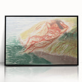 Abstract Expressionism Sunbathing | Vibrant Contemporary Wall Art
