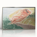 Abstract Expressionism Sunbathing | Vibrant Contemporary Wall Art