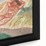 Abstract Expressionism Sunbathing | Vibrant Contemporary Wall Art