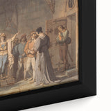 Romanticism Art - Joan of Arc Imprisoned in Rouen by Pierre-Henri Revoil