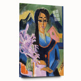 Sunday in the Alps - Contemporary Expressionist Art Canvas Print