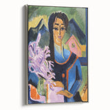 Sunday in the Alps - Contemporary Expressionist Art Canvas Print