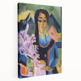 Sunday in the Alps - Contemporary Expressionist Art Canvas Print
