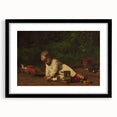 Timeless Realism Art Print - Child at Play by Eakins