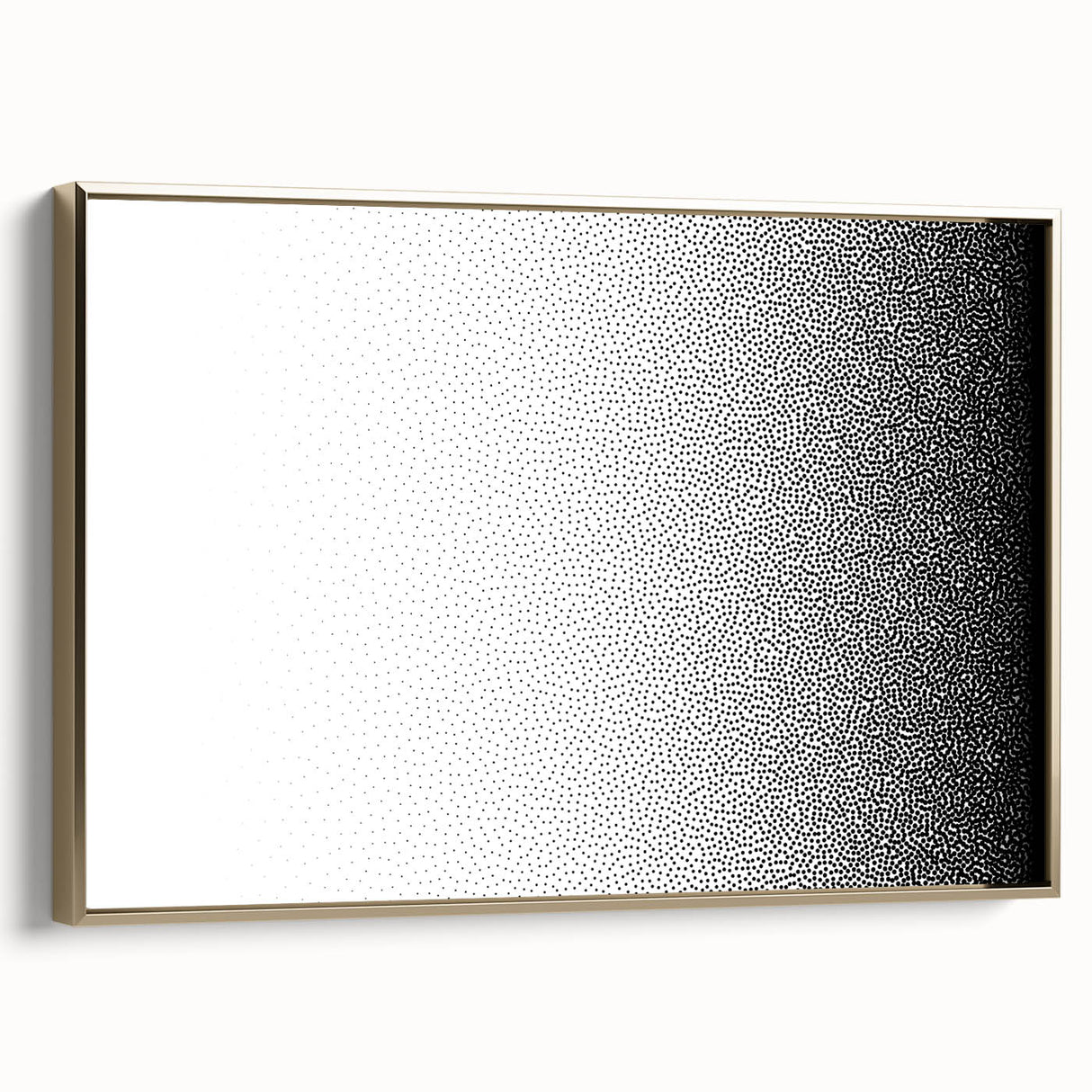 Minimalist Halftone Gradient Bedroom Wall Art – Framed & Canvas