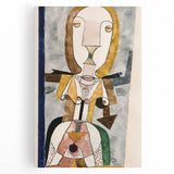 Modern Wall Art - Abstract Portrait by Paul Klee - Contemporary Art Print