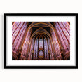 Extra large framed print of abstract Paris scenery in vibrant colors with textured finish, ideal for living room decor.