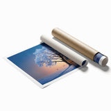 Extra large rolled print of a floral scene in Latvia, in soft pastel colors, ideal for classy bathroom wall art.