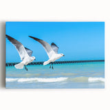 Black and white large art print of Yucatan scenery on stretched canvas, ideal for kitchen wall art.