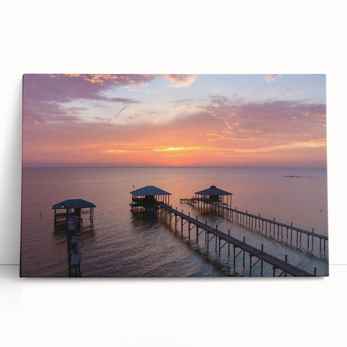 Black and white stretched canvas of Alabama scenery, ideal for kitchen wall art or bedroom ambiance.