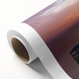 Art deco poster of Alabama scenery in soft pastel shades on rolled canvas, ideal for nursery wall art.