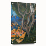 Expressionist Art: Swimmers on Fehmarn Beach | Vibrant Modern Expressionism