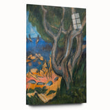 Expressionist Art: Swimmers on Fehmarn Beach | Vibrant Modern Expressionism