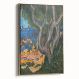 Expressionist Art: Swimmers on Fehmarn Beach | Vibrant Modern Expressionism