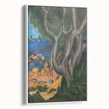 Expressionist Art: Swimmers on Fehmarn Beach | Vibrant Modern Expressionism
