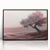 Framed black acrylic artwork showcasing vibrant abstract floral designs, perfect for modern home decor. Ideal for adding a pop of color and elegance to any room.