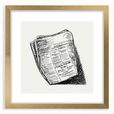 Expressionist Art - Telegraph by Leo Gestel Modern Wall Art Print