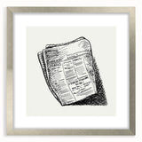 Expressionist Art - Telegraph by Leo Gestel Modern Wall Art Print