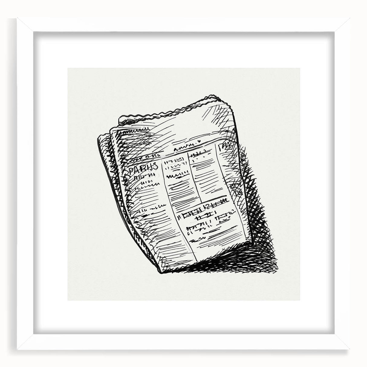Expressionist Art - Telegraph by Leo Gestel Modern Wall Art Print